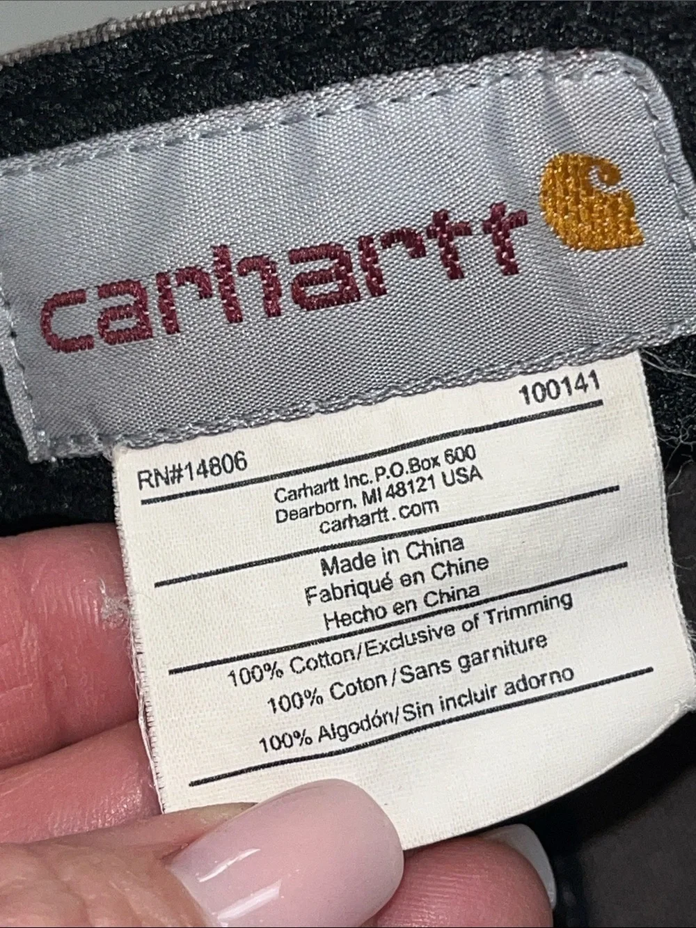 Carhartt casual baseball
